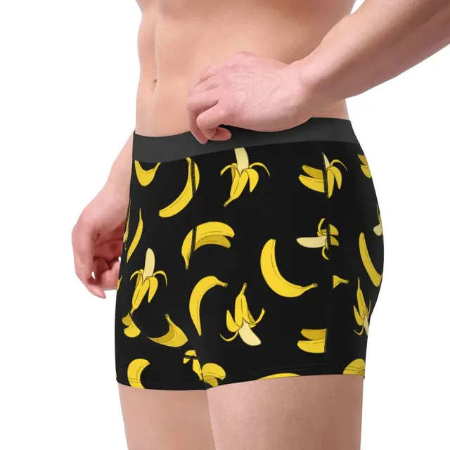 Banana Fish Taiyaki Dumpling Milkshake Underwear drink food ash shoter fan  Print Boxershorts Hot Males Underpants Breathable