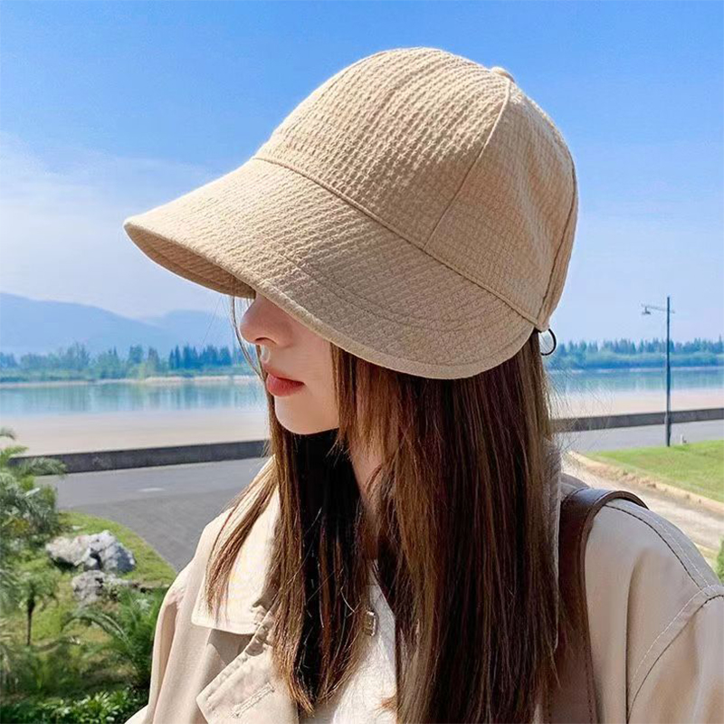 Neue Sommer Strand hut große Visier Sonnen hüte für Frauen Outdoor UV-Schutz Top leere Sport Baseball kappe – Detail 2