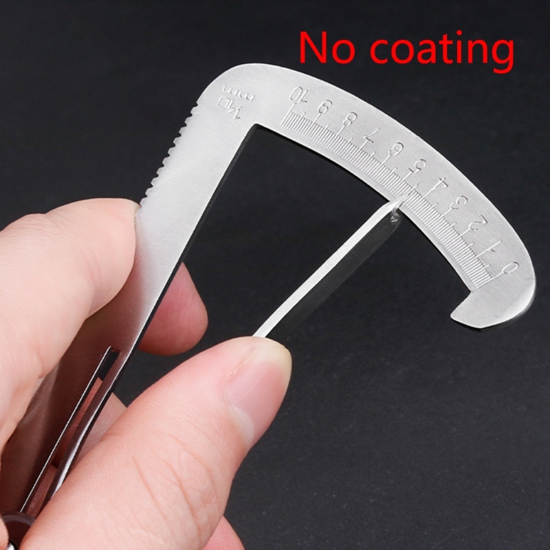 Description Picture 6 of itemDental Gauge Caliper Dental Caliper for Metal Wax Lab Stainless Steel Dentist Metal Wax Thickness Measurement Ruler Tool