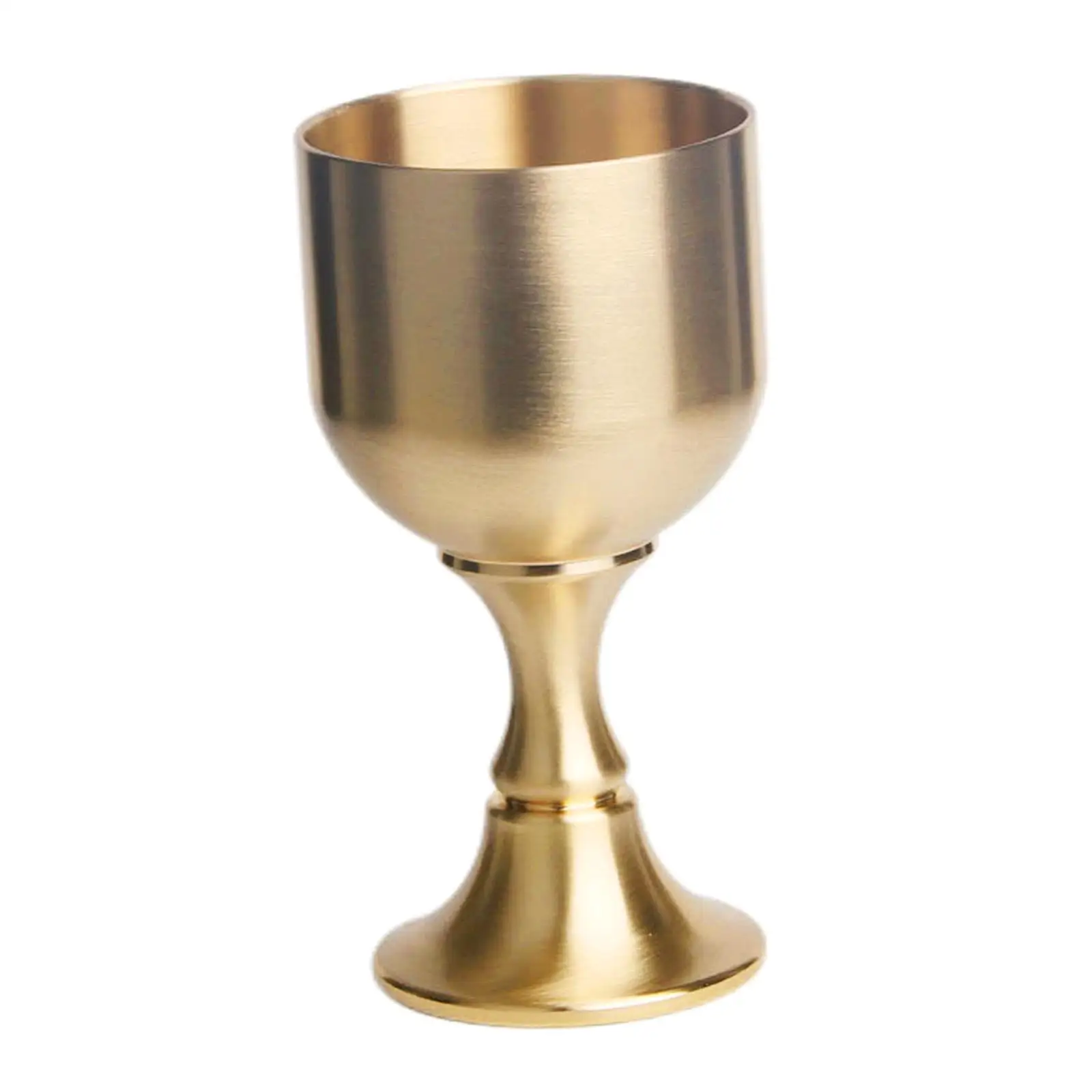 Glass Goblet Copperware Container for Activities Holiday Household