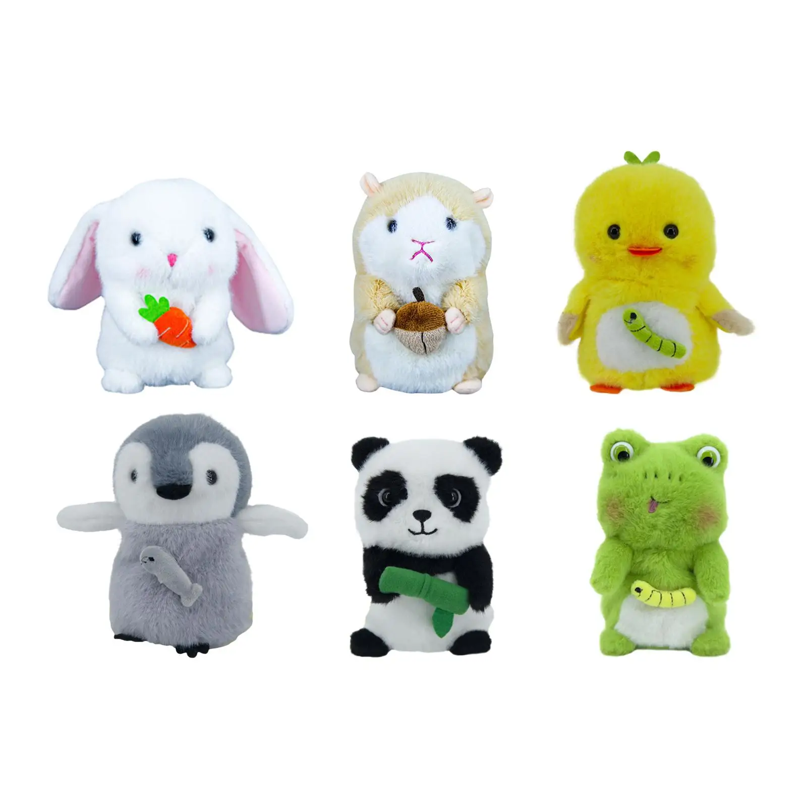 Kids Talking Animal Plush Toy for Baby Toddler ,Build Early Leaning Skills
