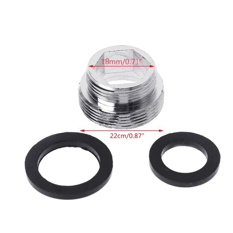 Description Picture 3 of itemSolid Metal Adaptor Outside Thread Water Saving Kitchen Faucet Tap Aerator Conne