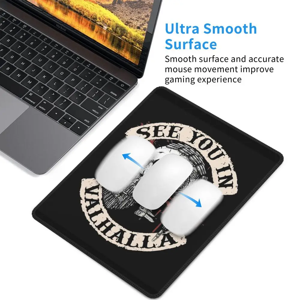 Viking Odin Ragnar Skull Warrior Mouse Pads