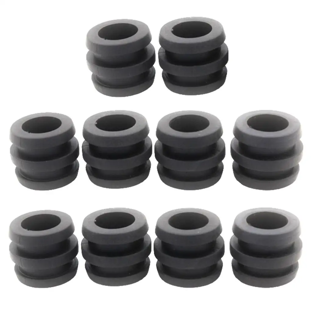 10 Pieces 16mm Foosball Table Rod Bumper Buffer for Table Soccer