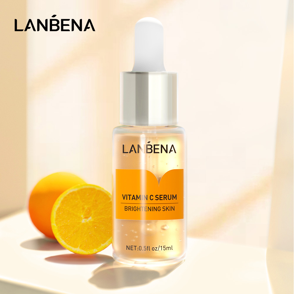 Best of LANBENA 15ml Vitamin C Face Serum Anti-Aging Whitening Brightening Skin VC Serum Freckle Speckle Fade Remover Essence Skin Care Reviews & Tips