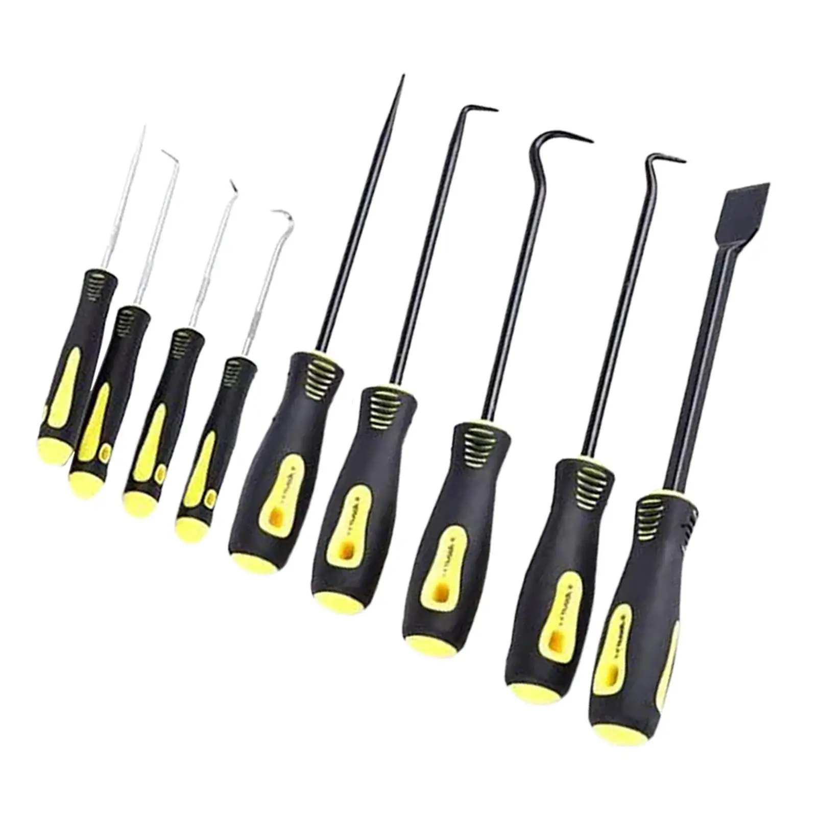9x Heavy Duty Oil Seal Screwdriver Set Precision Hand Tools Oil Seal Hook Pick and Hook for Vehicle Auto Car Maintenance Tool