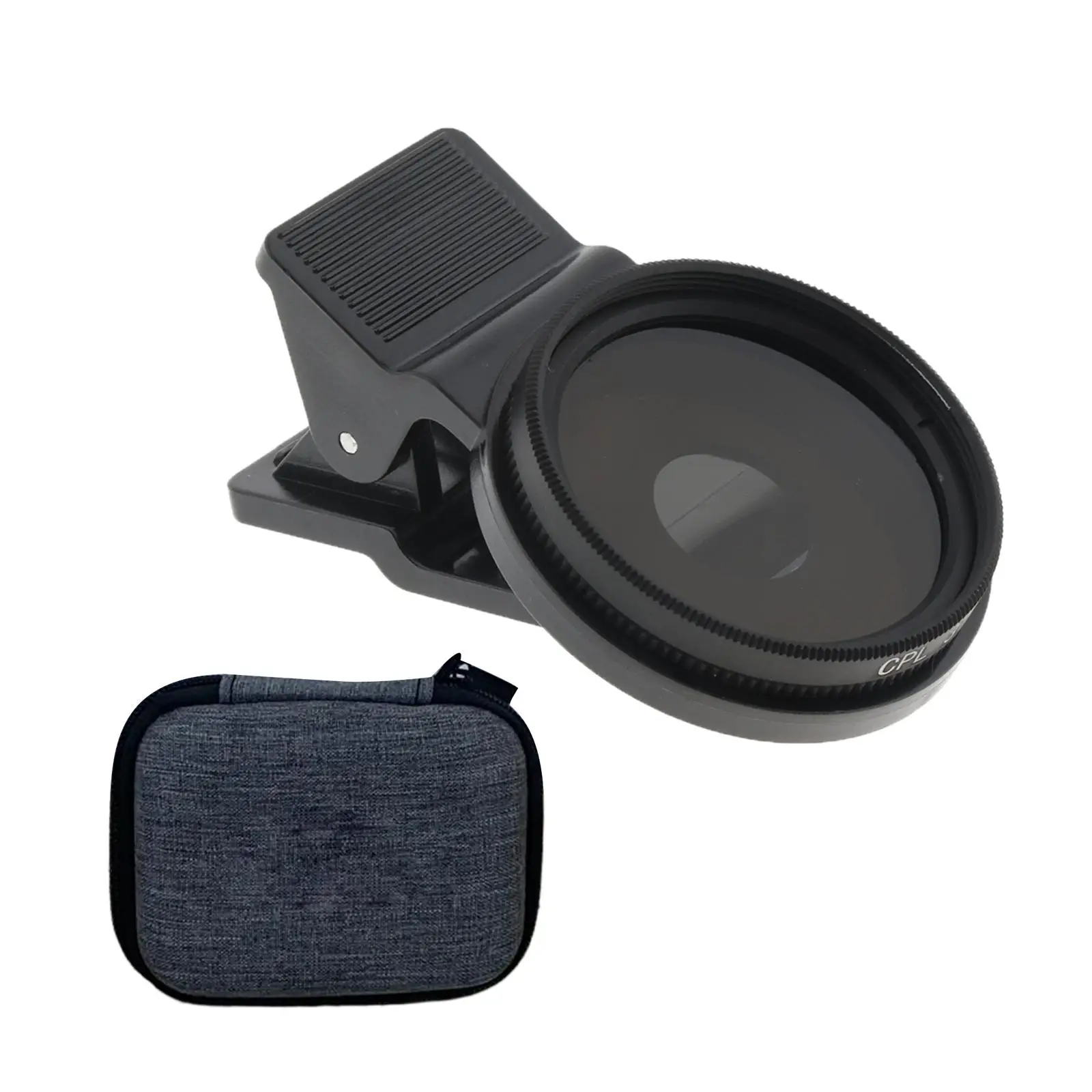 37mm CPL Phone Camera Lens Portable Optical Glass Improve Color Saturation and Contrast Accessories Clip on Cellphone CPL Filter