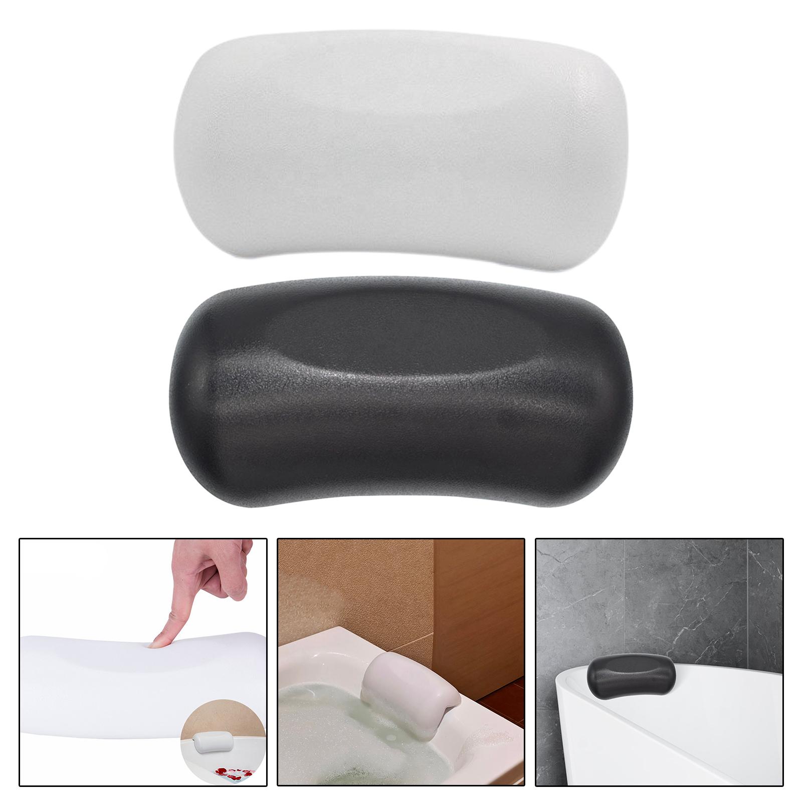 Soft Bathtub Headrest Neck Relax Cushion EVA Neck and Back Support Bathtub Cushion for Massage Tub Bathroom Hotel Home Lovers