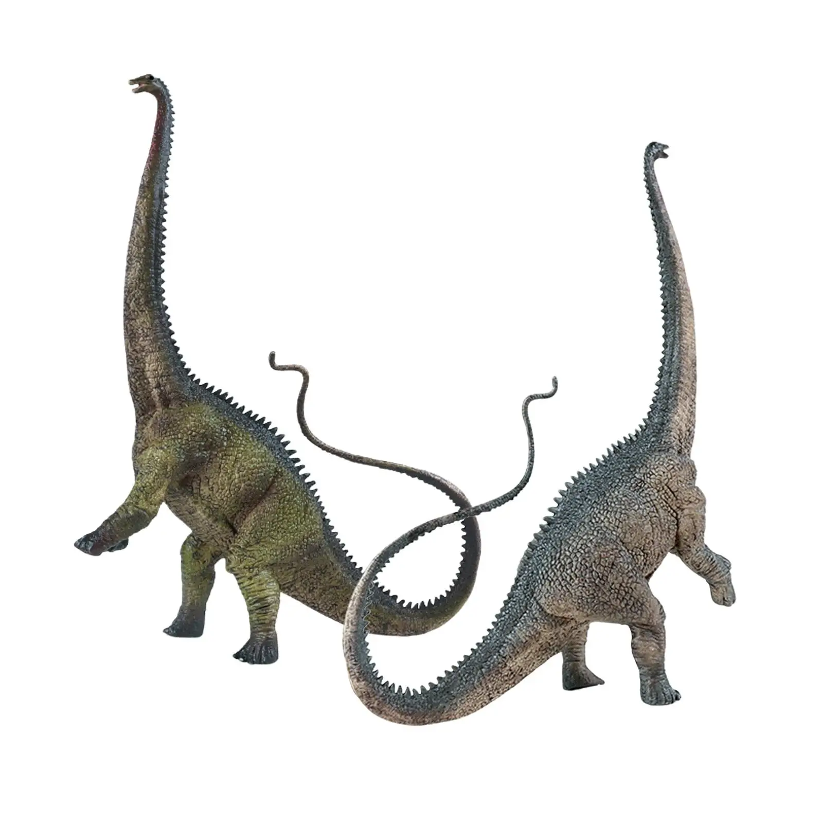  2pcs Realistic Dinosaur Figures Toy Action Figure for Shelf Decor 