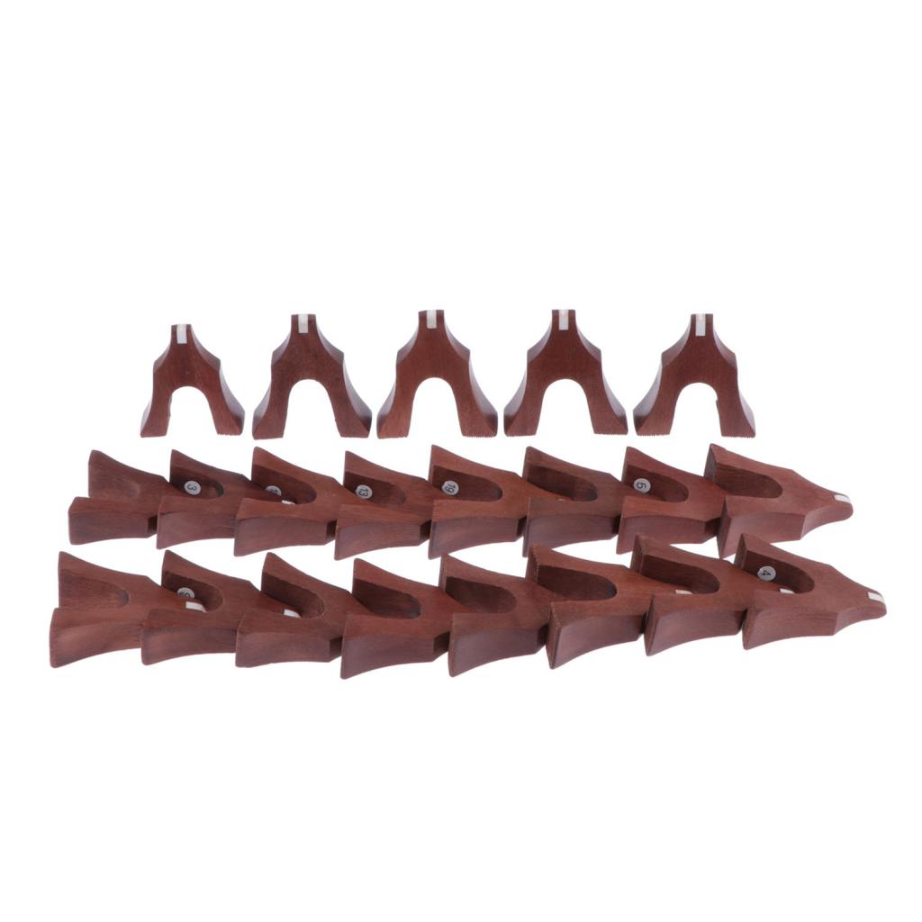 21pack Exquisite Redwood Guzheng Bridge Chinese  Gu Zheng Replacement