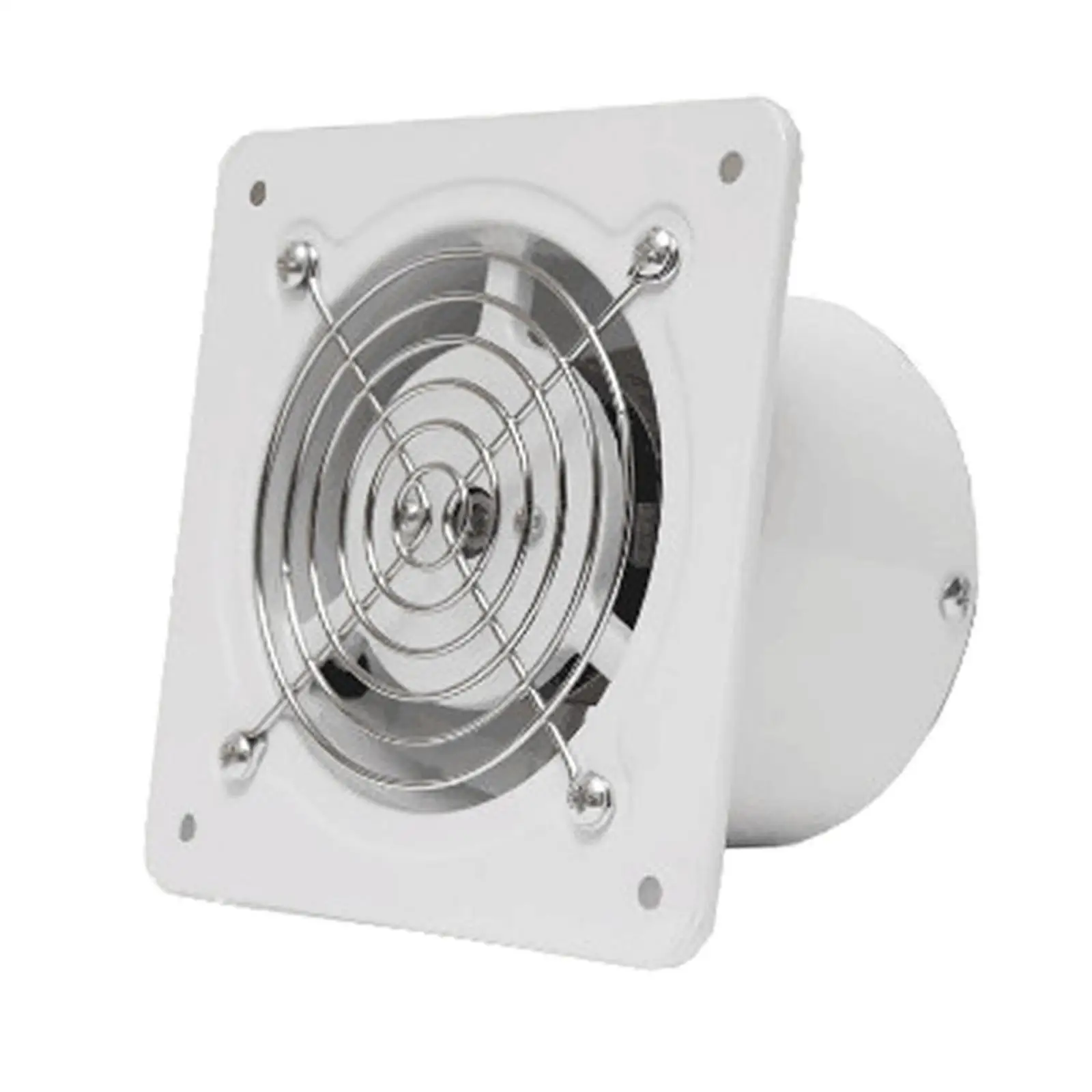4 inch Exhaust Fan Through Wall Installation Extractor Ventilation Fan High Speed for Window Attic Kitchen Laundry Room