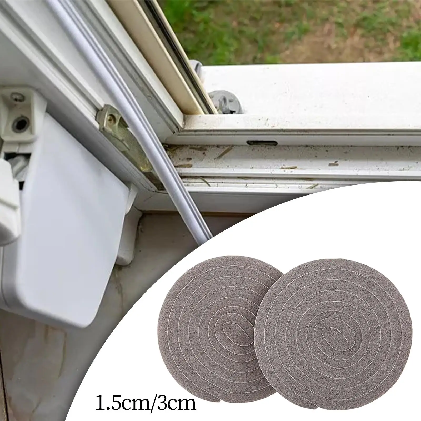 6.56ft Door Sealing Strip High Density Home Window Door Seal Weatherproof