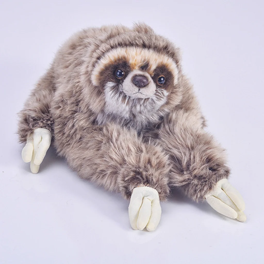 Preschool Kids Baby Plush Stuffed Toy Animal Bradypod Pretend Role Play Toy