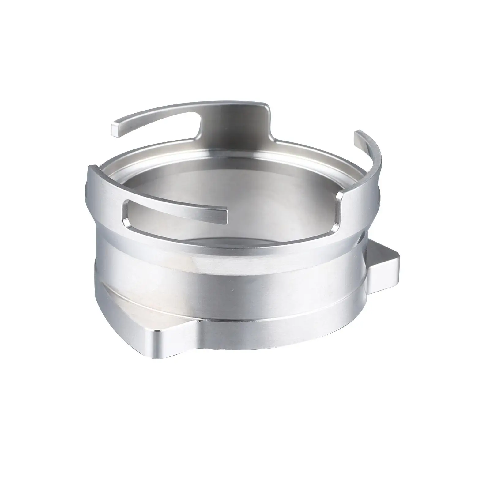 Coffee Dosing Funnel Stainless Steel for 54mm Portafilters Sturdy Fine Workmanship with Twisting Lock Replacement