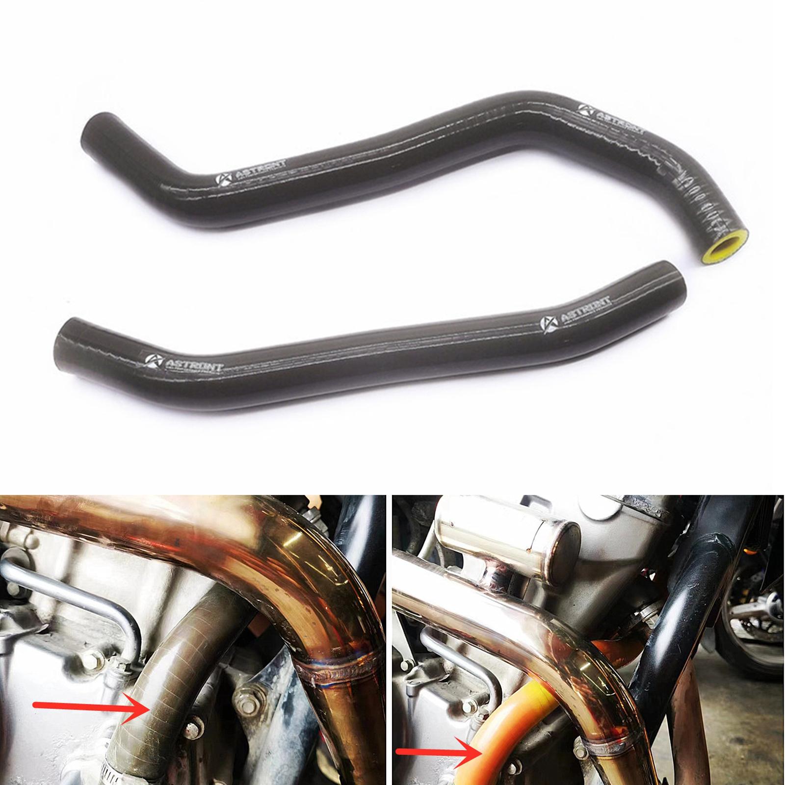 Motorcycle Reinforced Radiator Coolant Silicone Hose, Color Changing Pipe for Honda Crf250L Accessories Bike Motocross