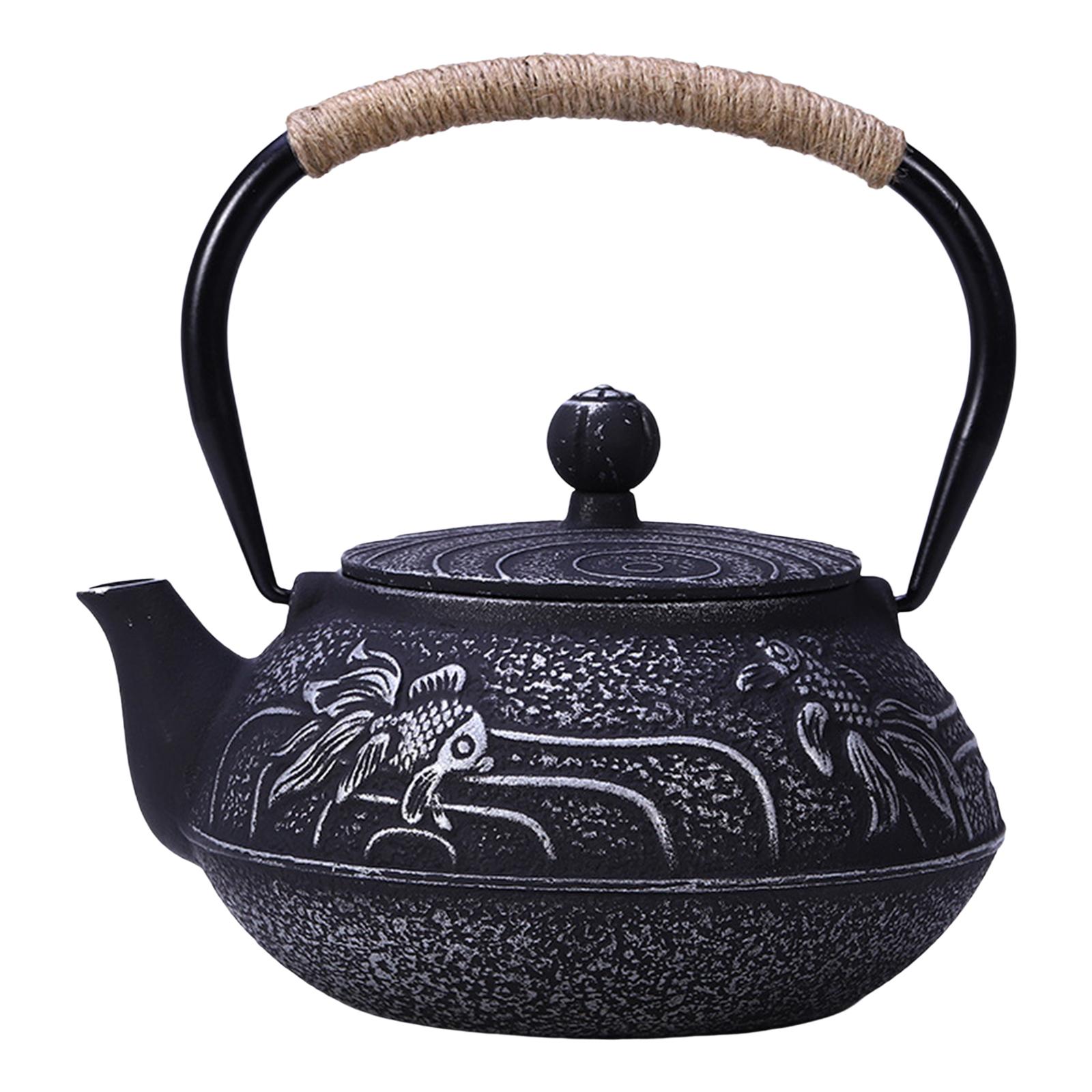 Traditional Cast Iron Teapot Handmade Japanese Tea Pot Tea Kettle Coffee Pots