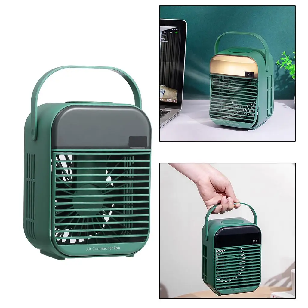 Mini Desk 200ml Air Cooler Evaporative Fan for Home Desk Office Bedroom