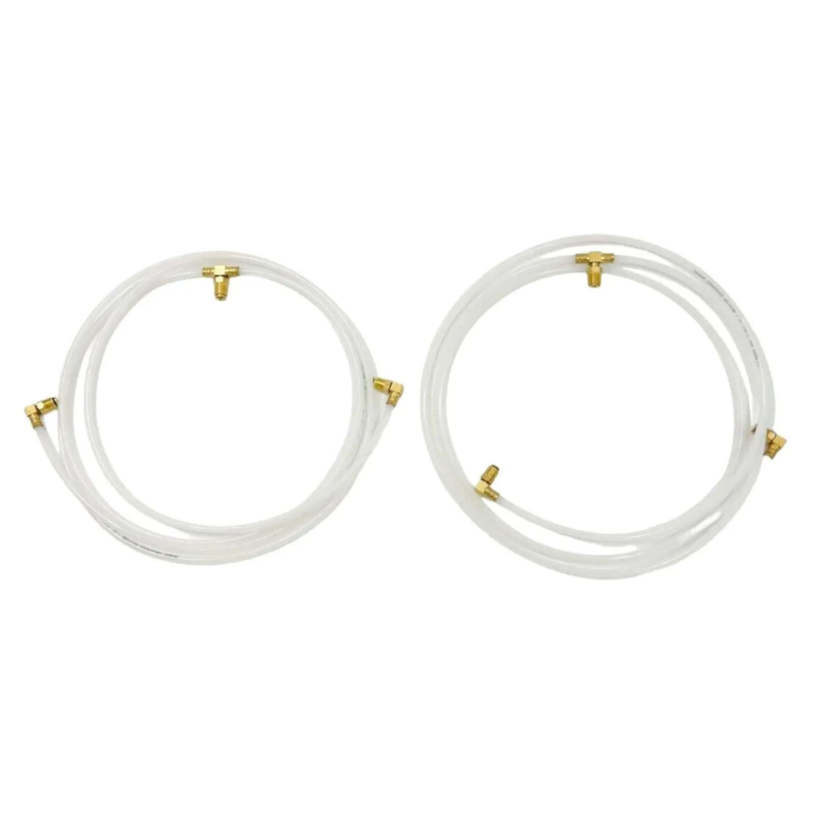 Pair Convertible Top Hydraulic Fluid Hose Lines for Chevrolet Corvair