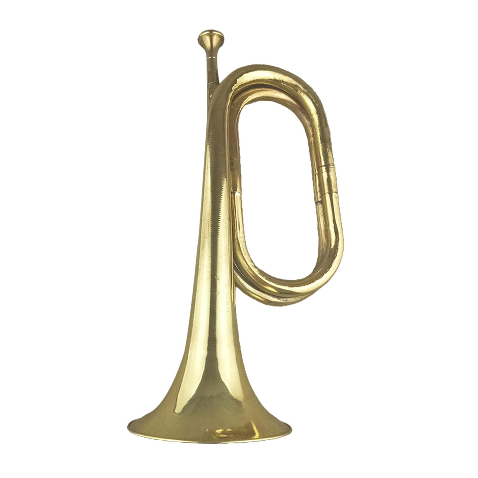 Title 1, Brass and Copper Bugle Early Learning Toy Music...