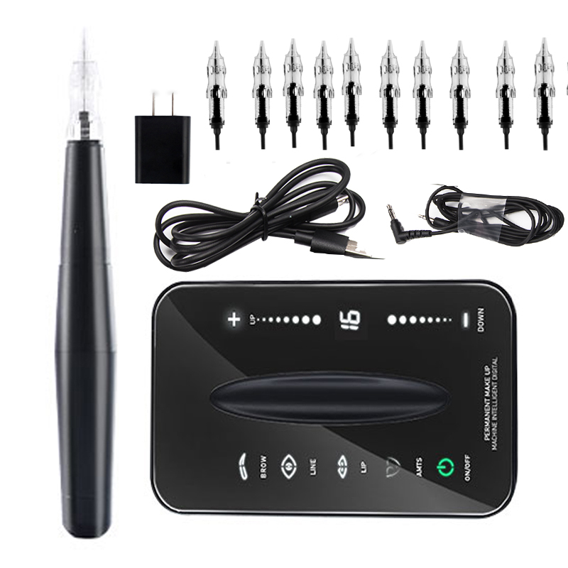 Best of Professional Digital LCD Touch Screen Tattoo Machine Kits For Permanent Makeup Micropigmentation Demographic Eyebrow Tattoo Pen Reviews & Tips