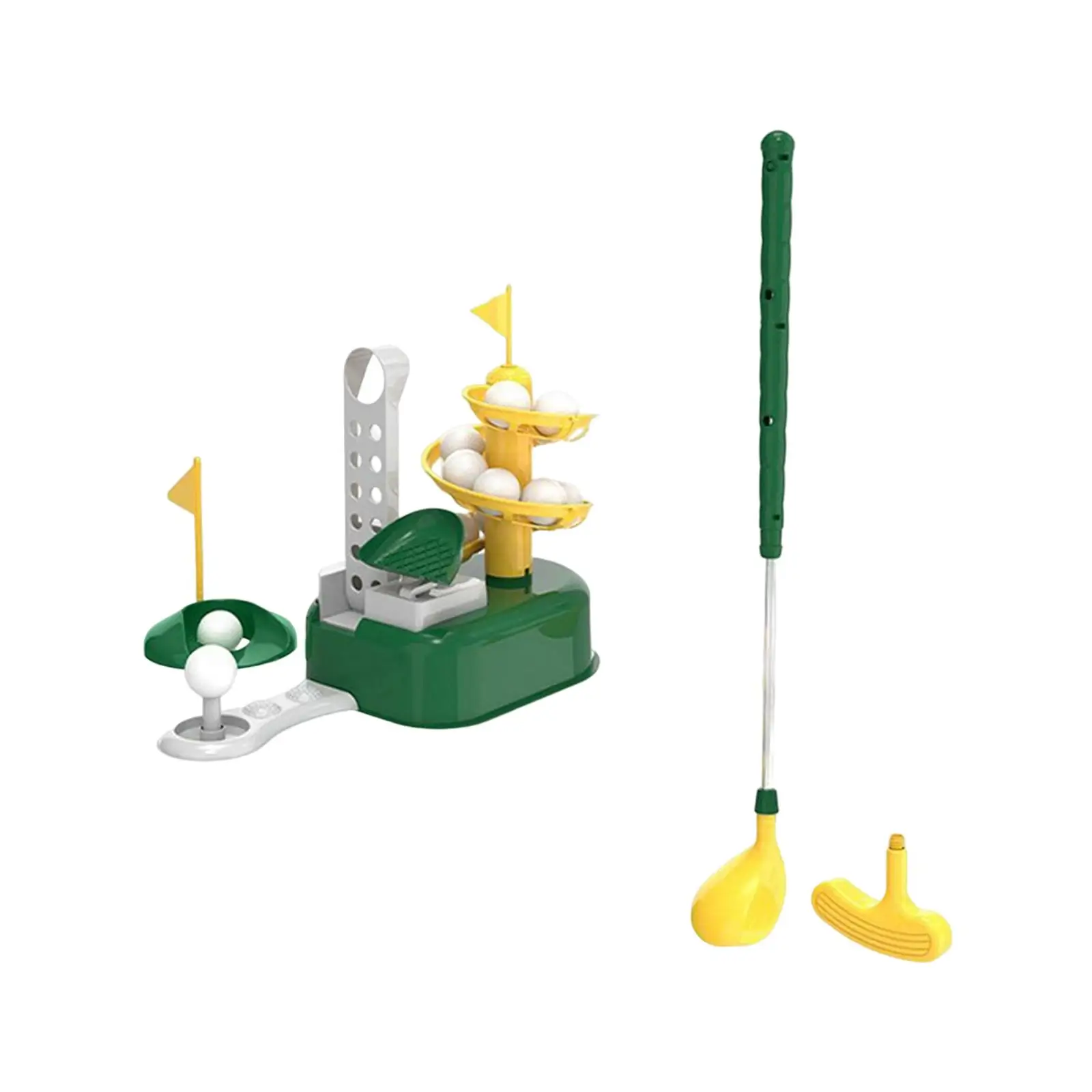 Golf Ball Launcher Toys Game Training Practice for Backyard Garden