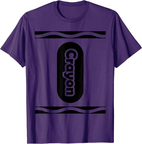 Wählen Sie jede Farbe Buntstift Box Halloween Kostüm Paar & Gruppe T-Shirt Geschenke Briefe gedruckt Grafik T-Shirts grundlegende Baumwolle Outfits – Detail 8