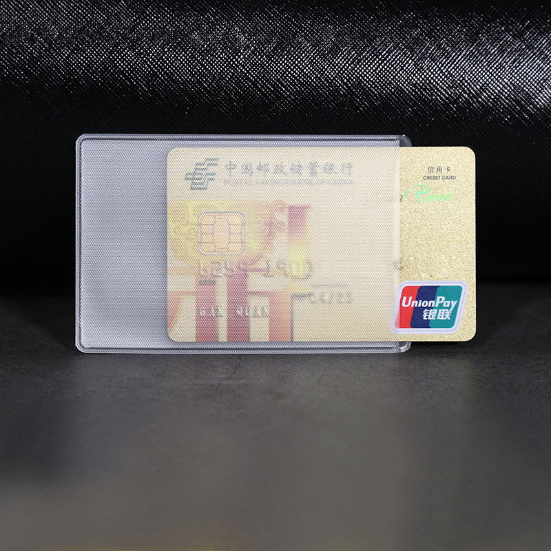 1/5/10 stücke Set Bus Business Case Bank Kredit ID Container Protektoren Karteninhaber PVC Transparent Karte Halter Passport Pass Abdeckung – Detail 10