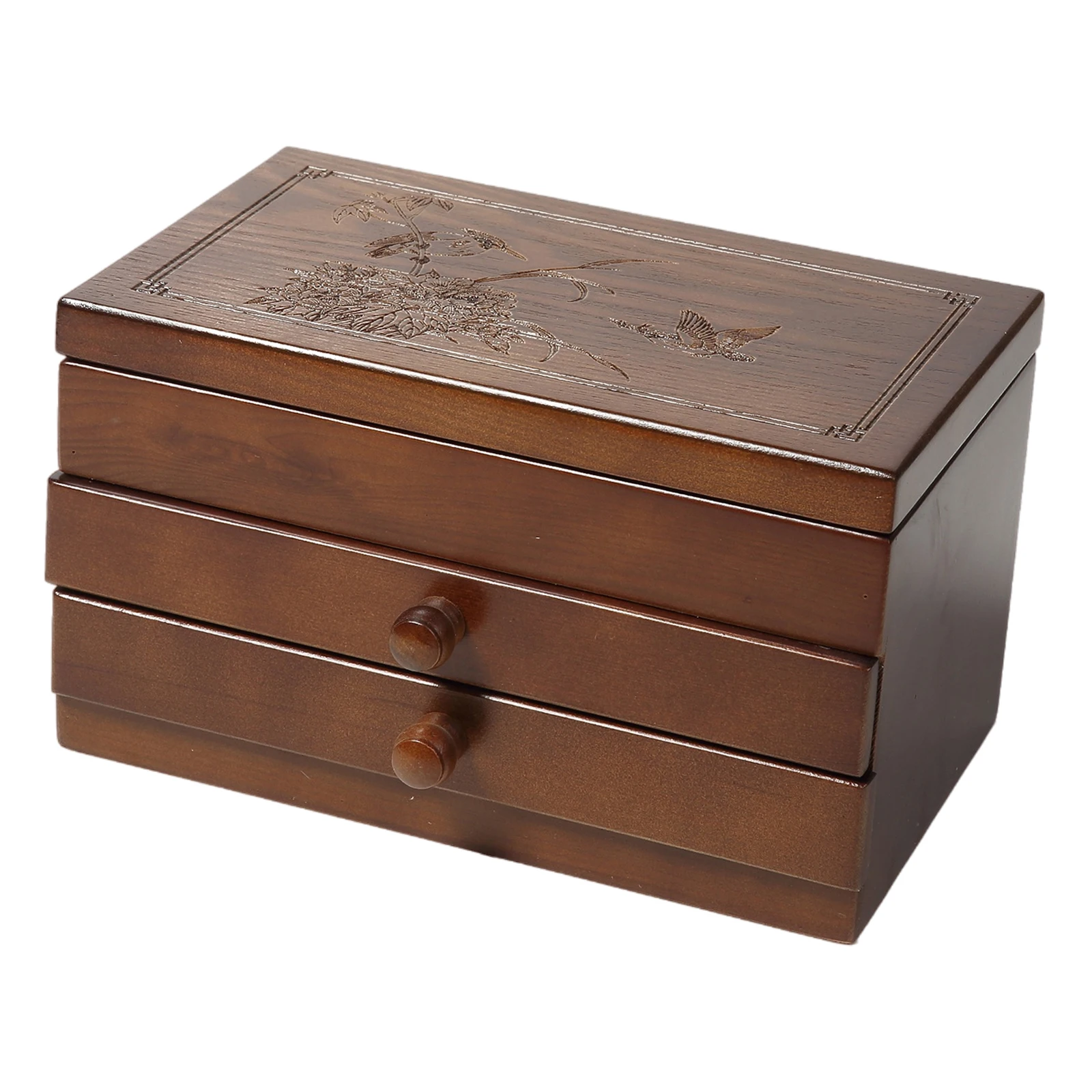 Wooden Jewelry Storage Box Watch Collection Organizer  for Women Gift