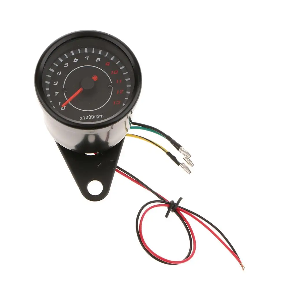 LED Backlight Speedometer Motorcycle Meter Speedometer Voltage: 12V