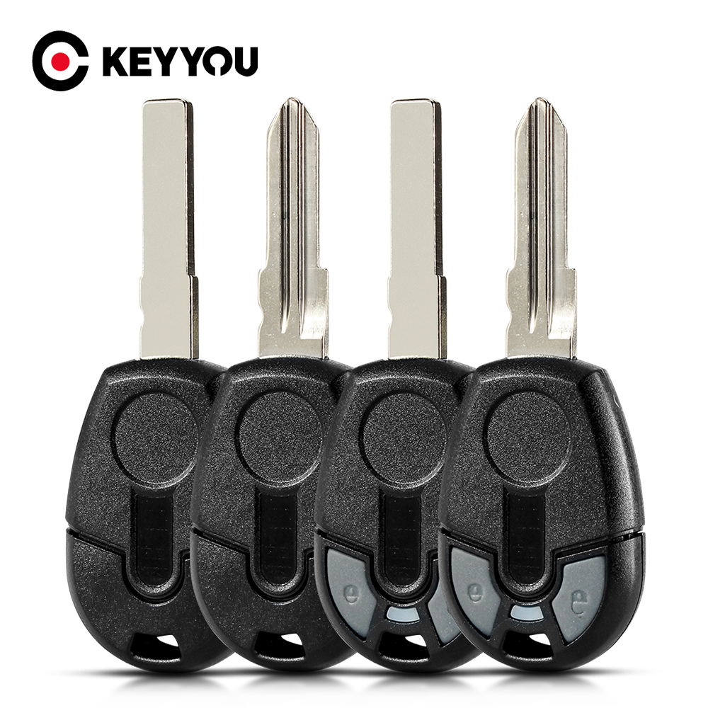 KEYYOU 10PCS Auto Schlüssel Fall Für Fiat Transponder Auto Schlüssel Shell Blank Fall Abdeckung Kein Chip Fob SIP22 GT15R Klinge – Detail 3