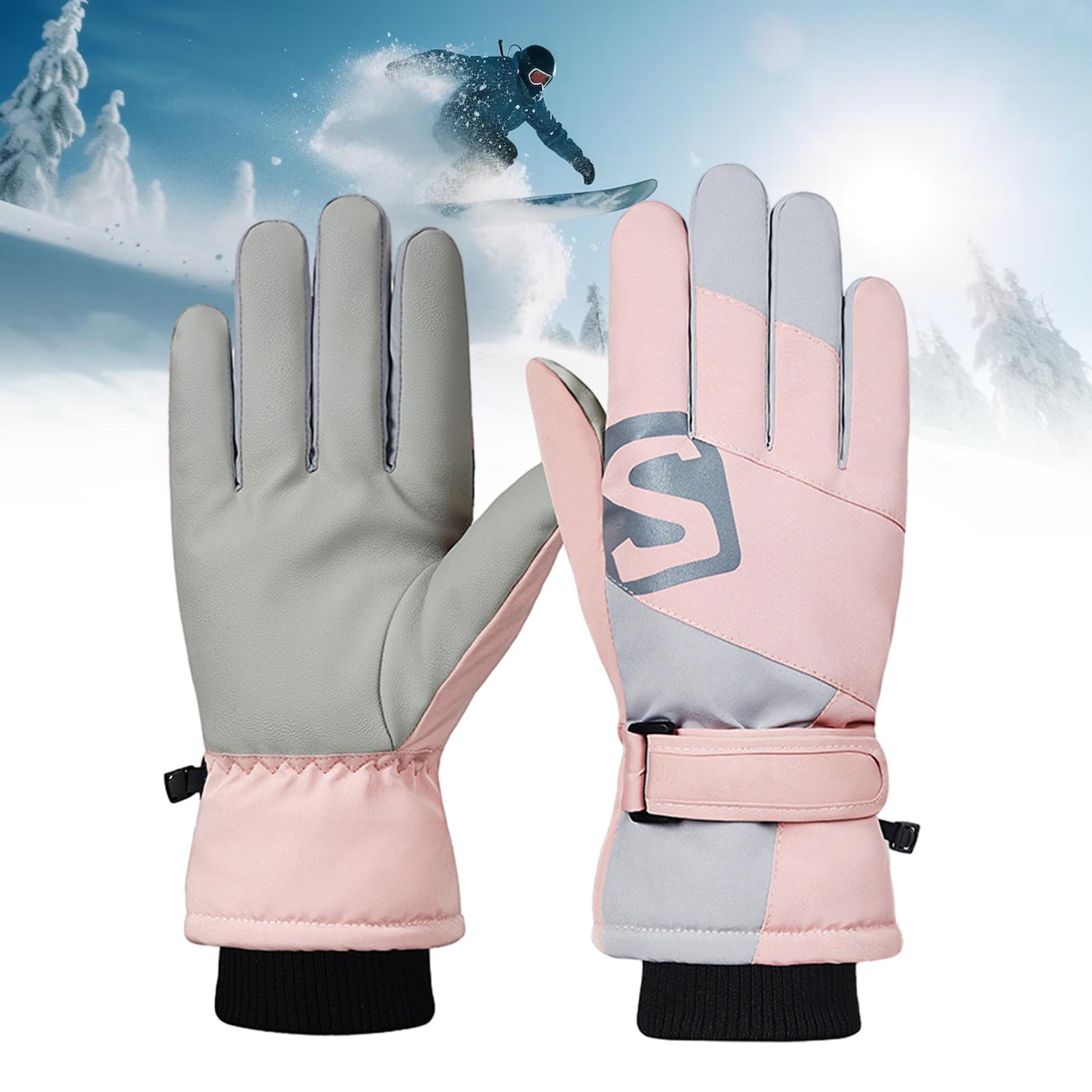 Winter Ski Gloves Touchscreen Mittens Snow Ski Gloves for Snow Skiing Biking