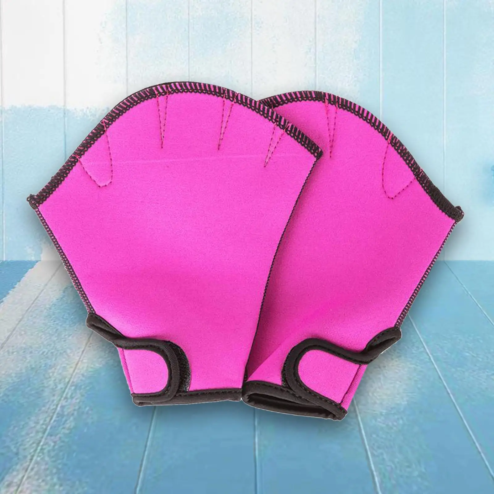 2x 1 Pair Unisex Adult Water Gloves Water Shaped Mesh Swimming Gloves  Snorkeling Surfing Gloves