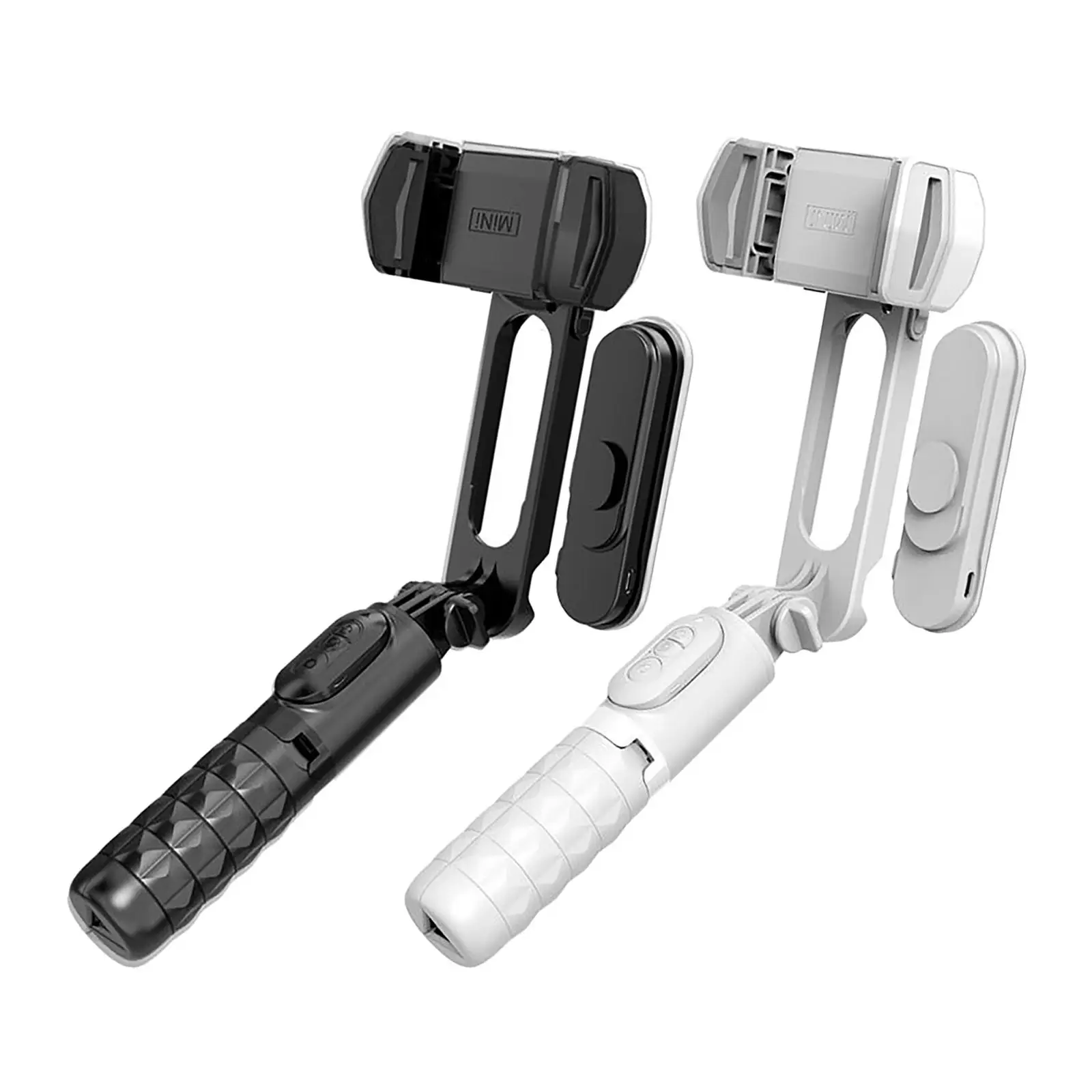 Cell Phone Gimbal Video Stabilizer Selfie Stick Detachable Fill Light Bluetooth Remote Handheld