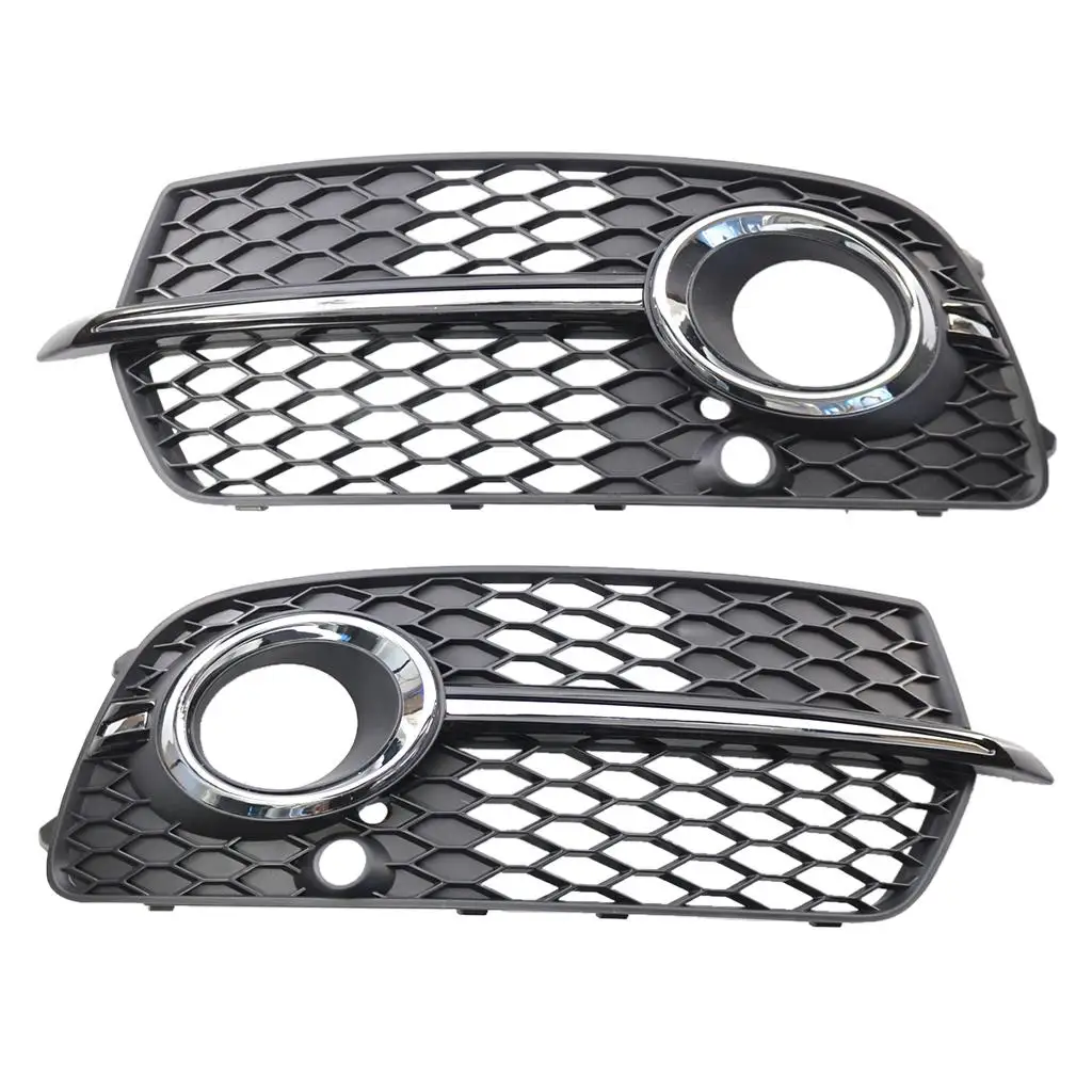 Front Fog Light Grill Grille Cover, Fog Light Lamp Grill, Bumper Grill, Fit for