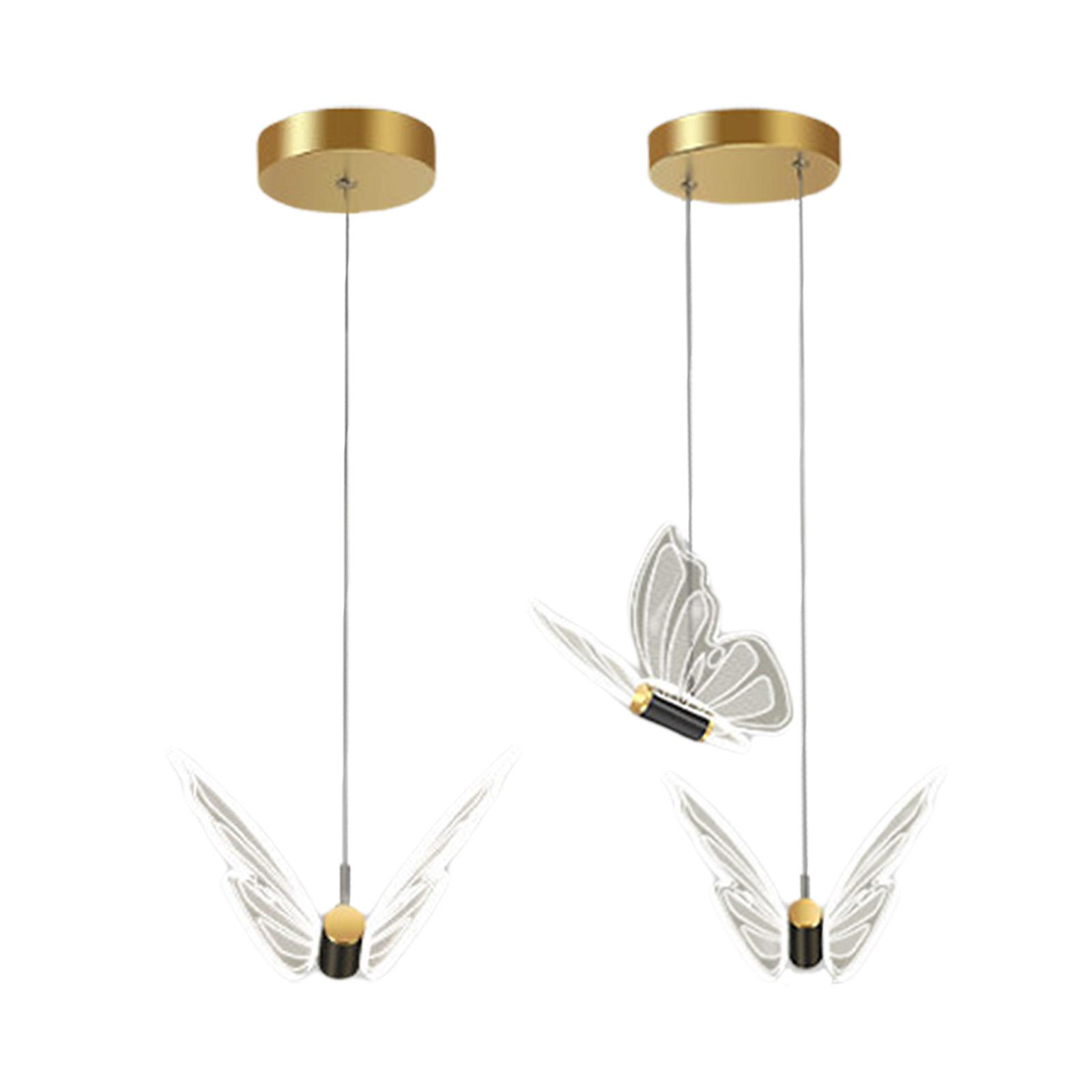 Butterfly Ceiling Chandelier Hanging Lamp Pendant Light Lighting Fixture for Hallway