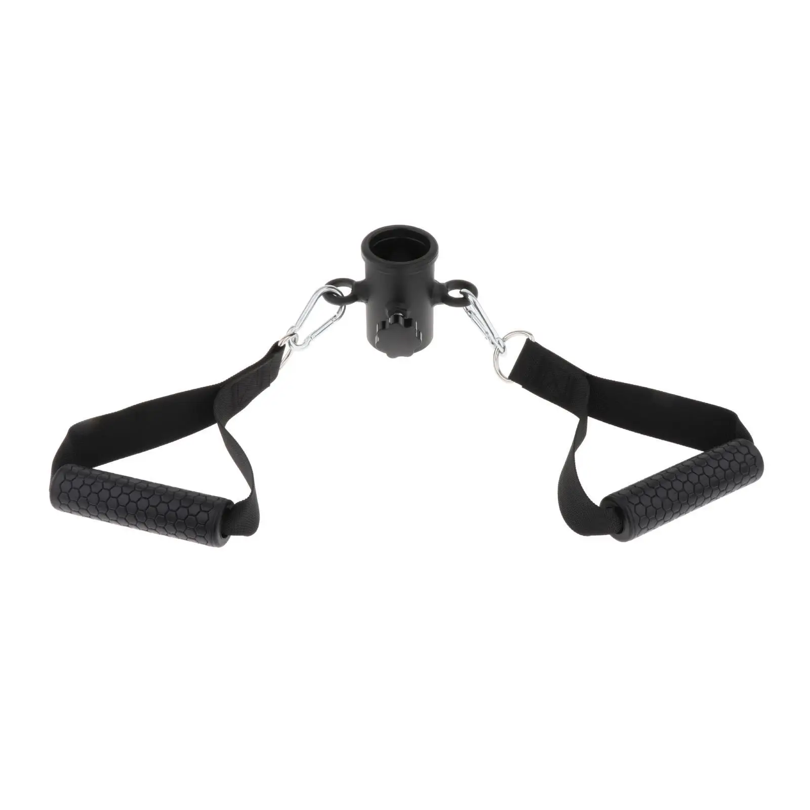 Landmine Handle Attachment Exercise Machine Parts Landmine Double Handle Grips for 50mm Bars for Weight Training Split Squats