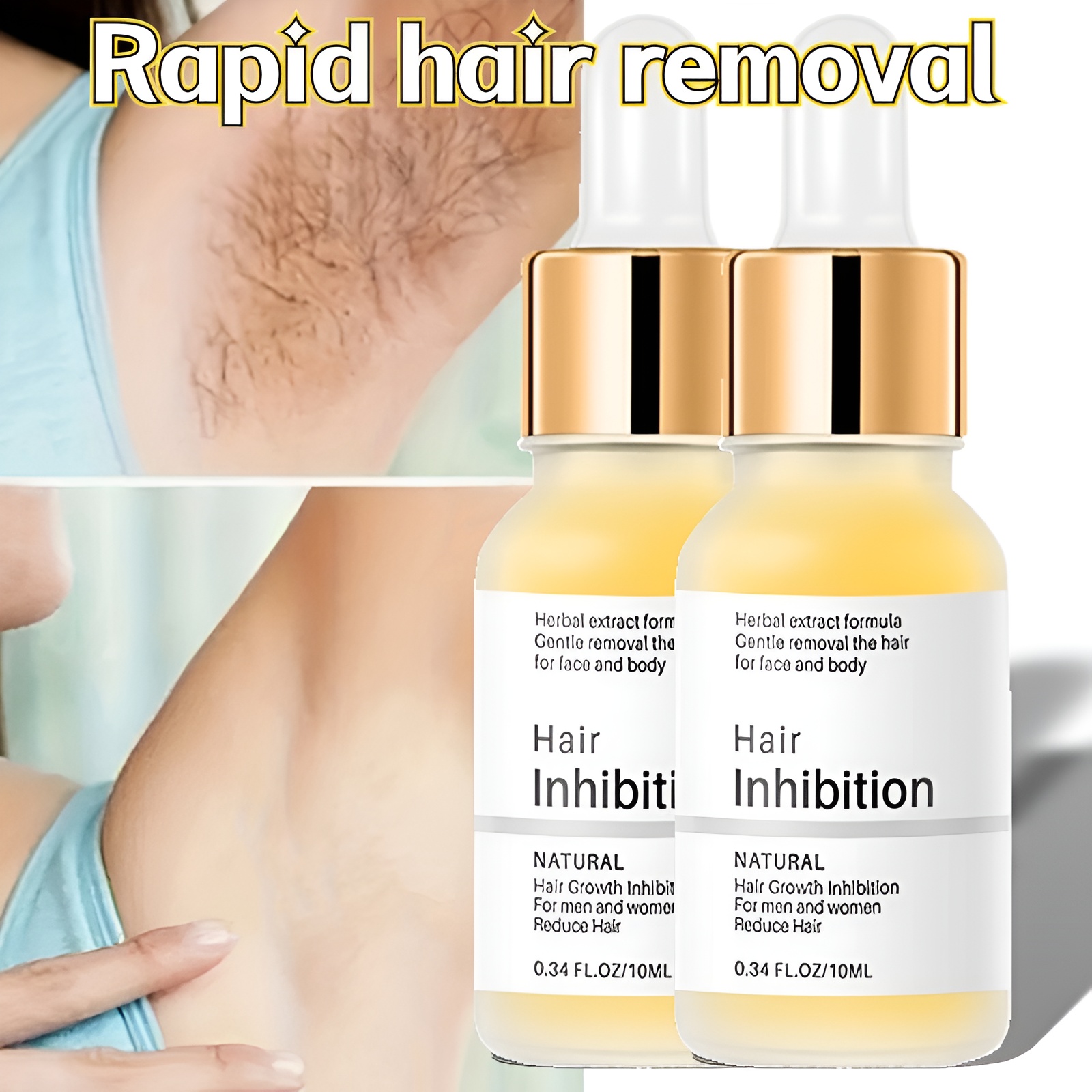 Best of Body Hair Removal Cream For Women And Men Skin Friendly Powerful Stop Hair Growth Inhibitor In Minutes Facial Hair Remover Reviews & Tips