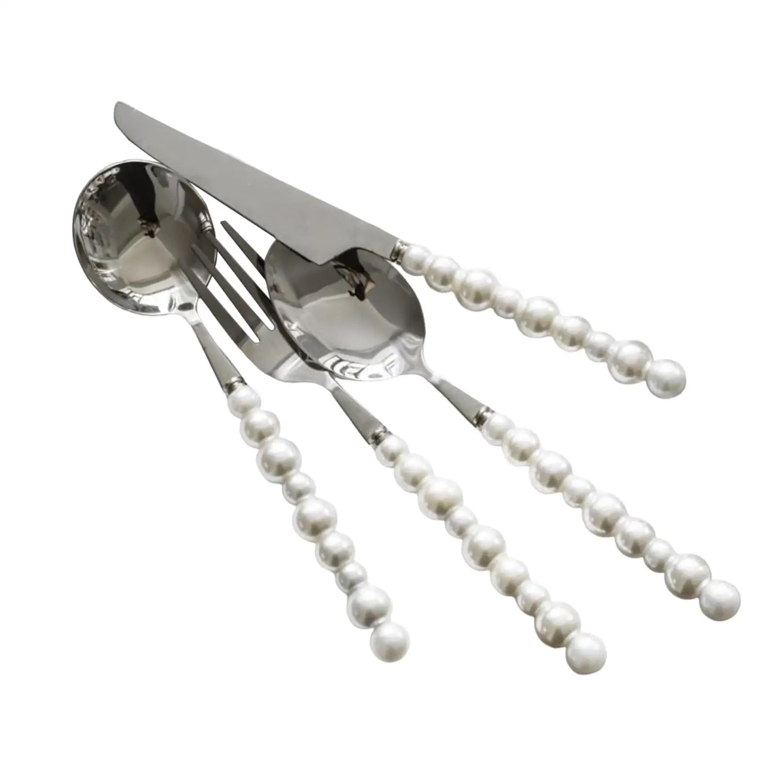 Modern Pearl Handle Cutlery Set Gift Steak Knife for Festival Home Daily Use