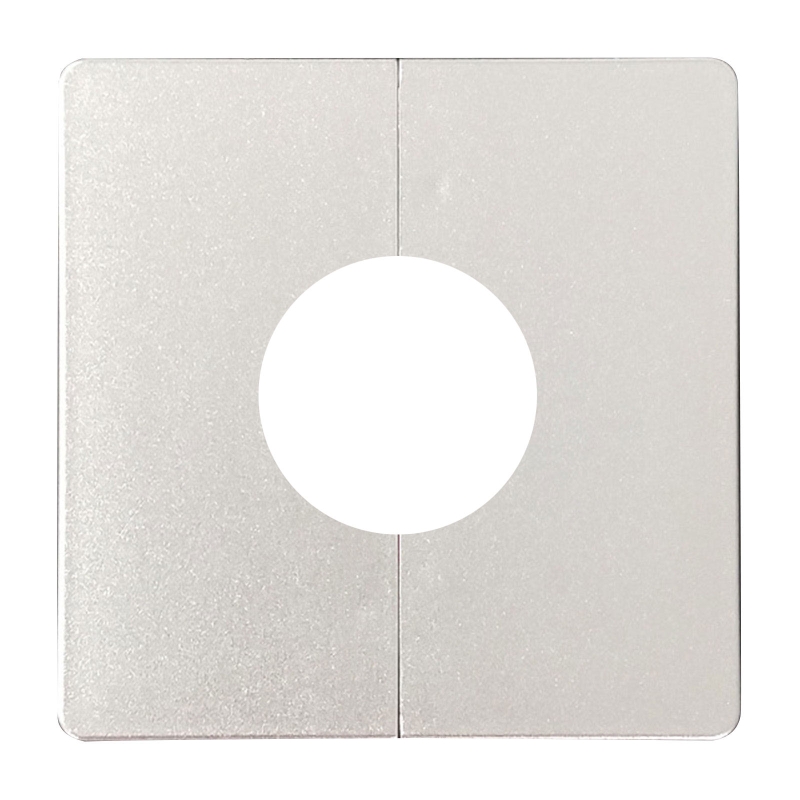 Wand Split Flansch quadratische Rosette Platte Wasser rohr Wand abdeckungen reserviert Bohrloch Panel Dekor für Drähte Wasserhähne Rohre – Detail 7