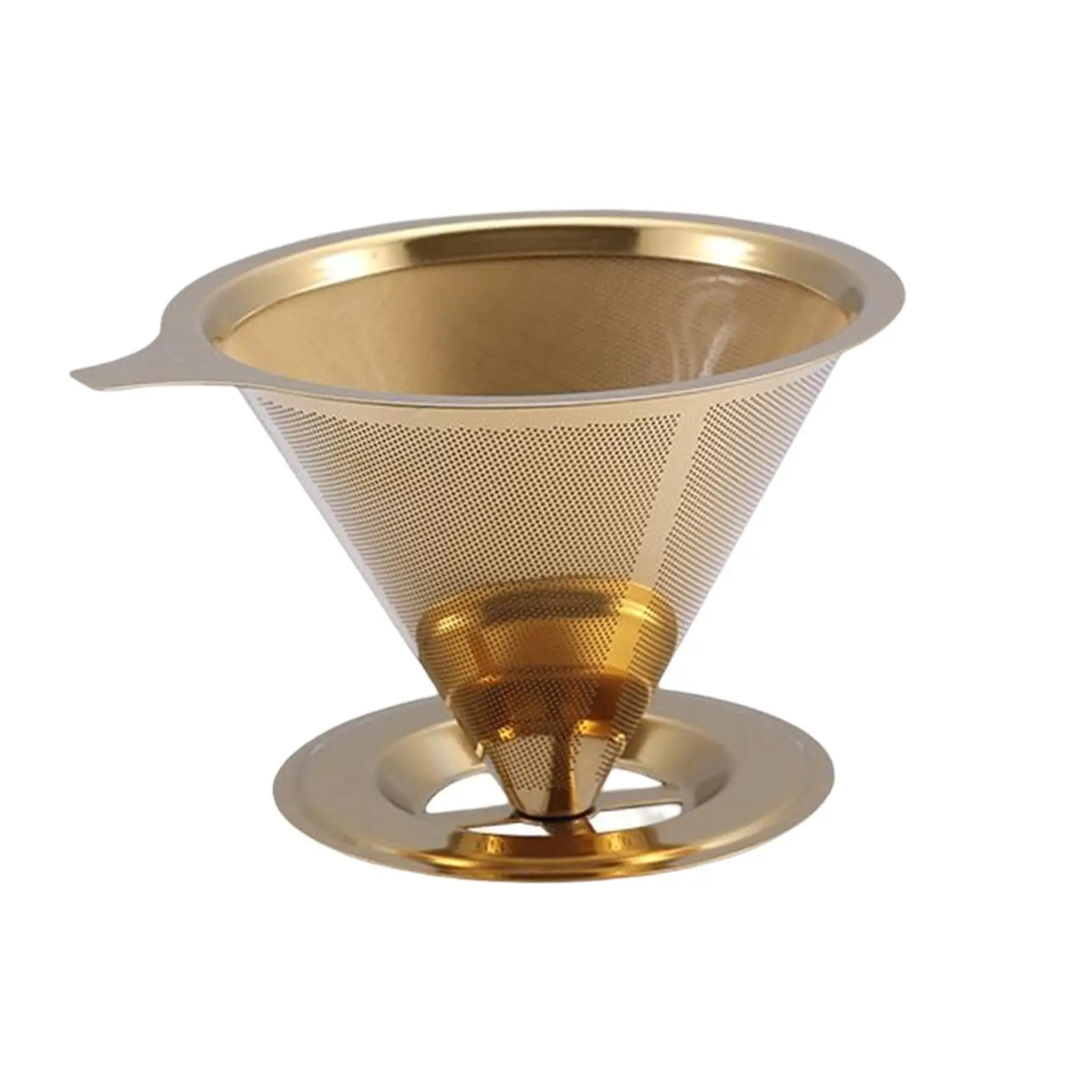 Coffee Filter, Reusable Coffee Dripper, Stainless Steel Drip Coffee Filters,