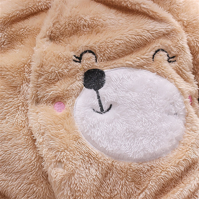 Teddy Bear Clothes CAHL&FAUO Newborn Snowsuit Baby Cartoon Bear