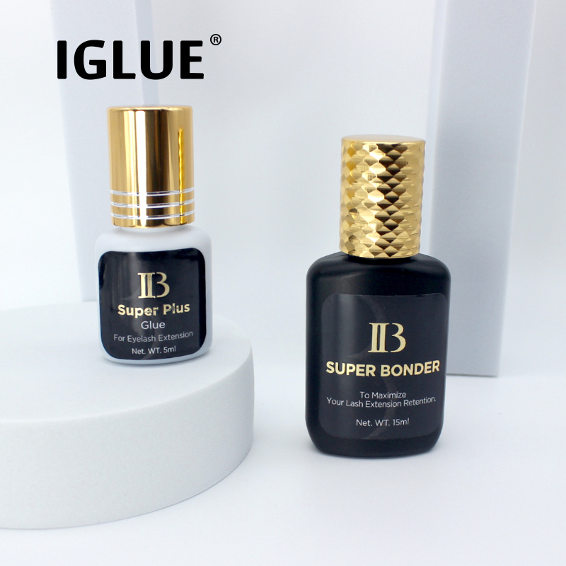 Best of 2 Bottles IGLUE IBeauty Super Plus Glue Adhesive For Eyelash Extensive Super Bonder Lava Lash Korea Liquid Clear Health Makeup Reviews & Tips