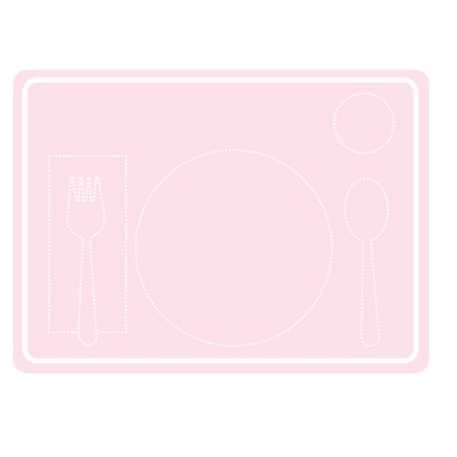 Modern Silicone Placemat Flexible Table Mat Reusable Anti-scalding Daily  Use Silicone Kids Dining Table Placemat