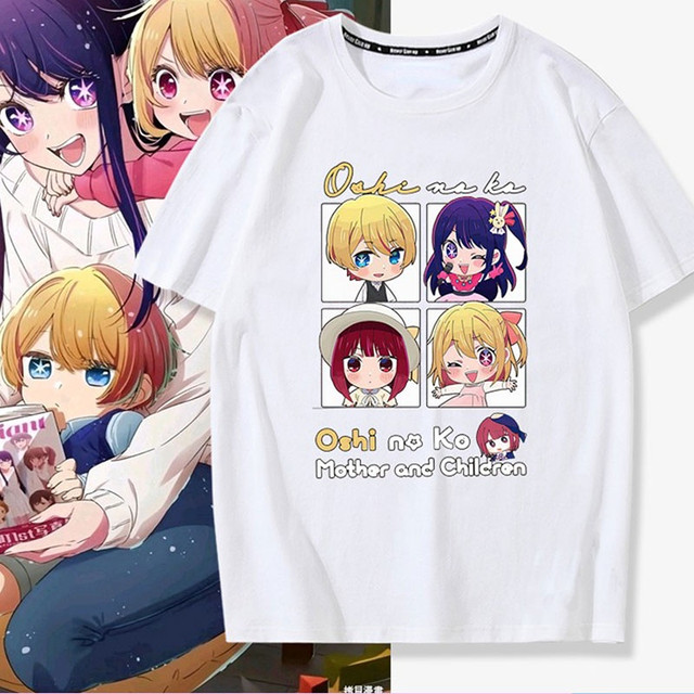 Kawaii Oshi No Ko Shirt, Ai Hoshino Waifu Girl, Anime Clothing Manga  Japanese