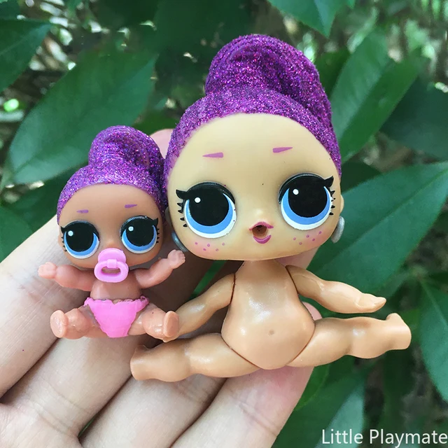 Original Lol Dolls Set Choose Punk Boy Doll Big 8cm Sister Dolls LOL Doll  Set Playing House Kids DIY Toy Gift