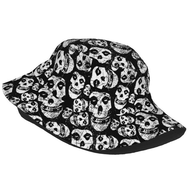 Spring Headwear Misfits Skull Accessories Bucket Hat Hip Hop