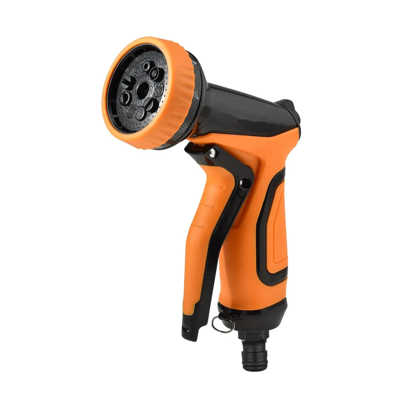 High Pressure Front Hose Sprayer Leakproof with 9 Patterns Multifunctional Hose Spray Nozzle for Lawn Driveway Window