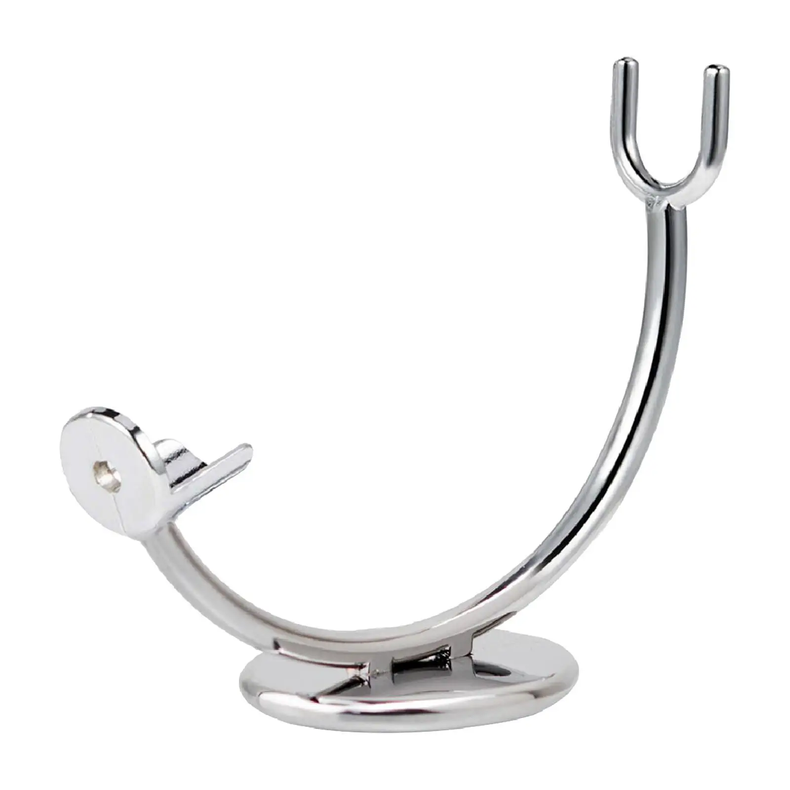 Straight Razor Stand Curved Stand Razor Holder Polished Metal Stable Bottom for Wet Shaving Man Functional Organizer Accessories