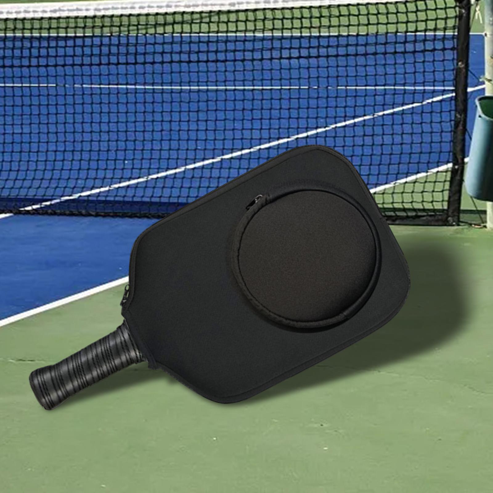 Neoprene Pickleball Paddle Covers Pickleball Racket Sleeve Racket Case Waterproof Pickleball Head Cover for Training