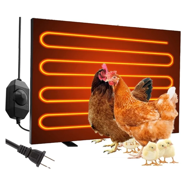 Electric Chicken Heater for Farm House Energy Saving Efficient Chick Coop  Heater